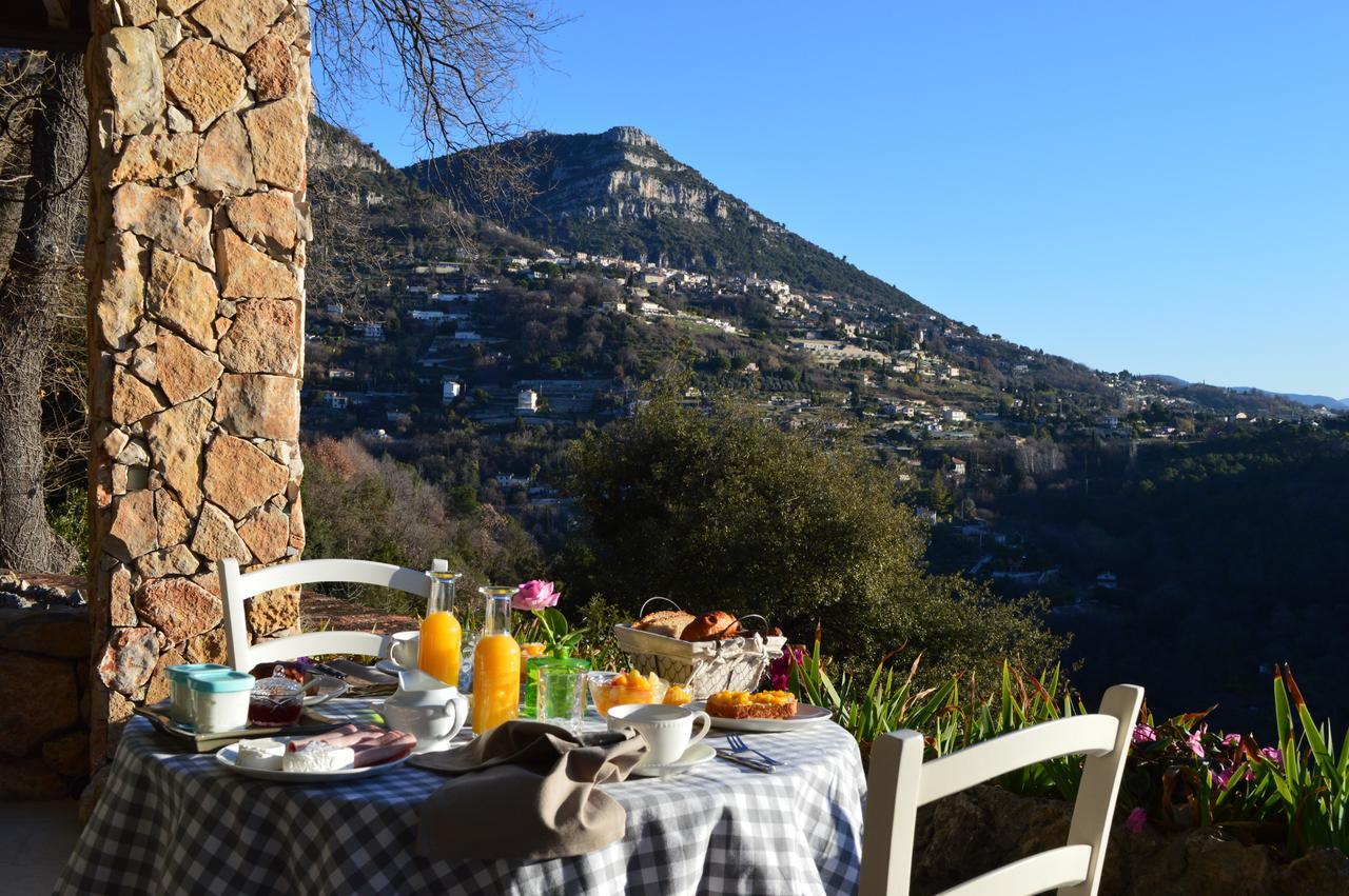 Au Pied Des Baous Bed & Breakfast Vence Exterior foto