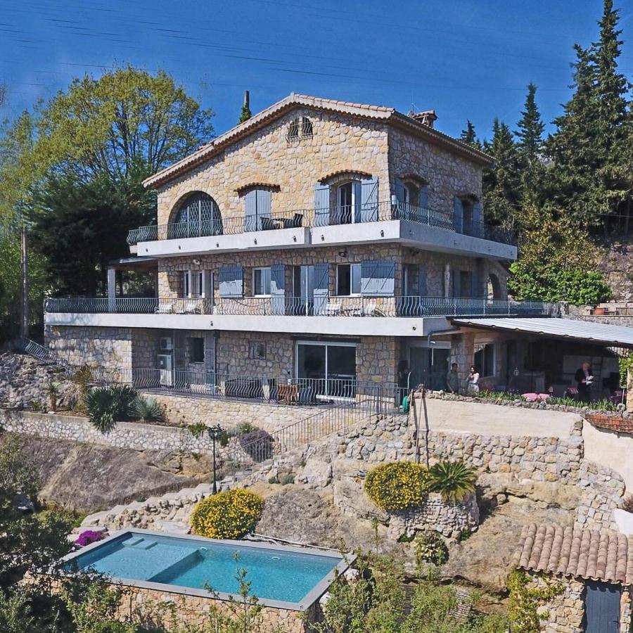 Au Pied Des Baous Bed & Breakfast Vence Exterior foto